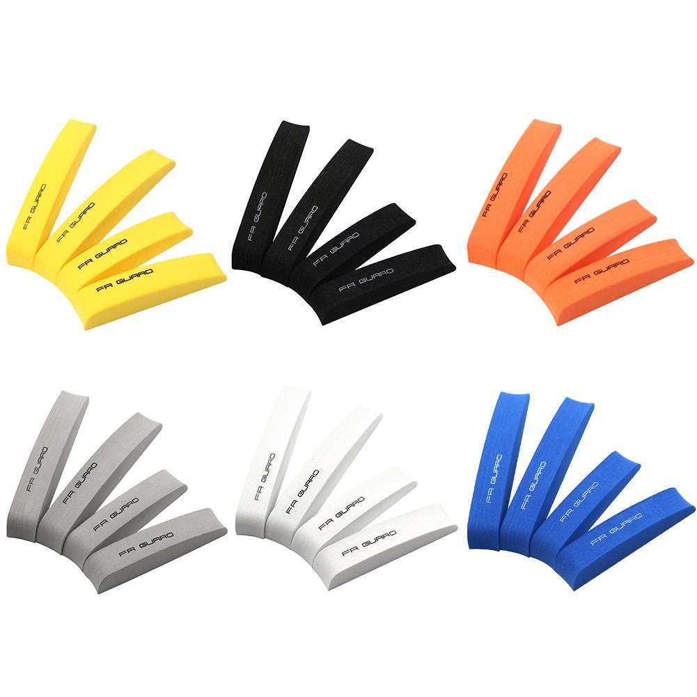 Bộ 4 Miếng Dán Bảo Vệ Cạnh Cửa Xe Hơi Chống Va Chạm / Trầy Xước Bằng Xốp Eva