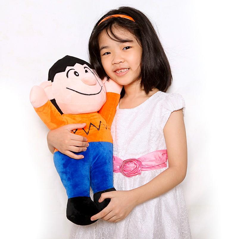 Gấu bông hoạt hình Nobita ,Suka,Chaien cao cấp 60cm