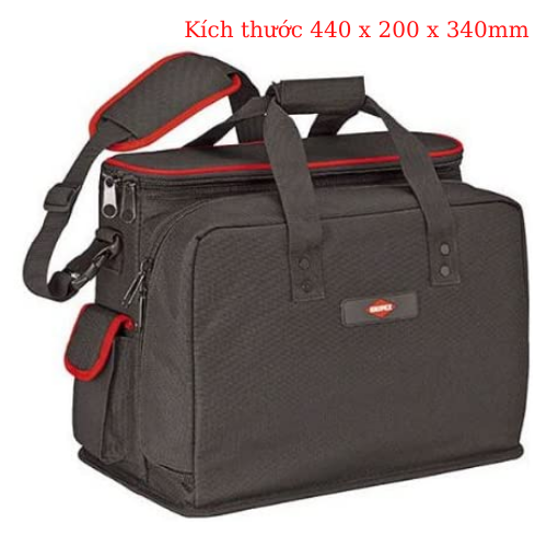 Túi Đeo Knipex 00 21 10 LE Đựng Dụng Cụ Cầm Tay, Sổ Sách Làm Việc Khổ A4, Máy Laptop & Máy Khoan Pin