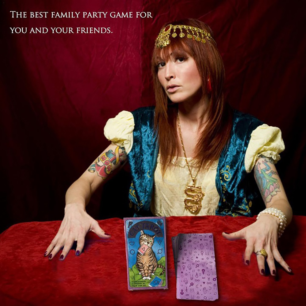 Bài Tarot Cat Tarot Đá Thanh Tẩy
