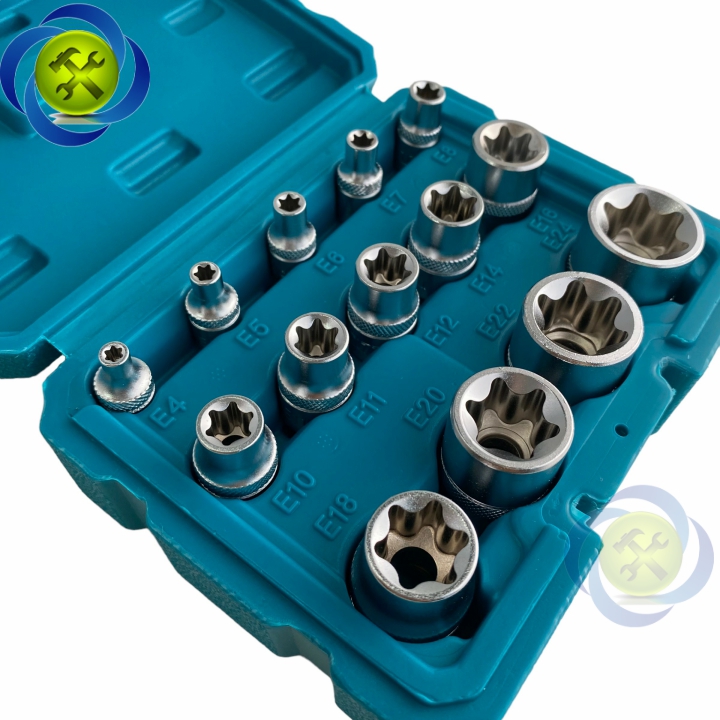 Bộ tuýp sao đầu E 14 chi tiết TOTAL THKTETS0114