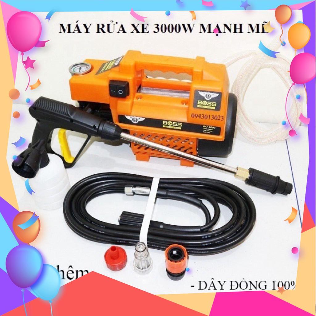 Máy rửa xe 3000w giá rẻ siêu rẻ