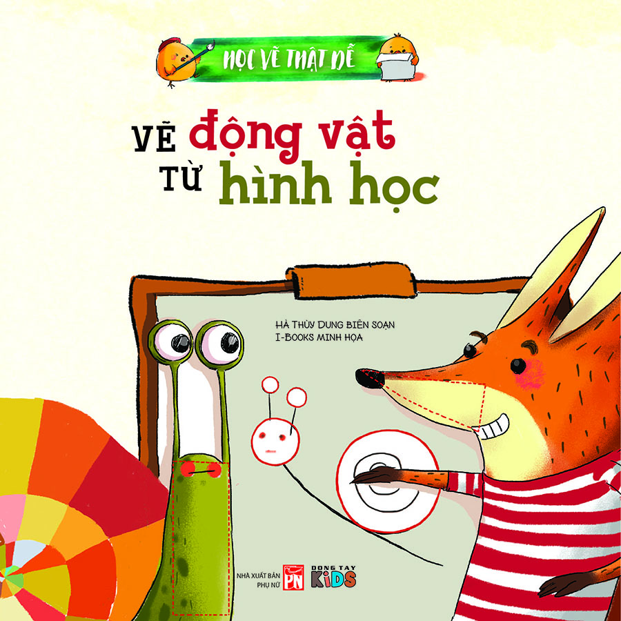 Học Vẽ Thật Dễ - Vẽ Động Vật Từ Hình Học