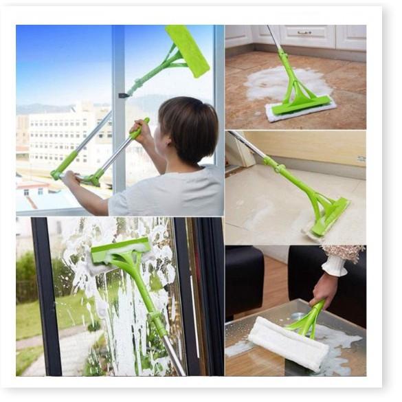 Cây lau kính nhà cao tầng 2 mặt Umax Nhật Bản 133cm Gia Dụng SG