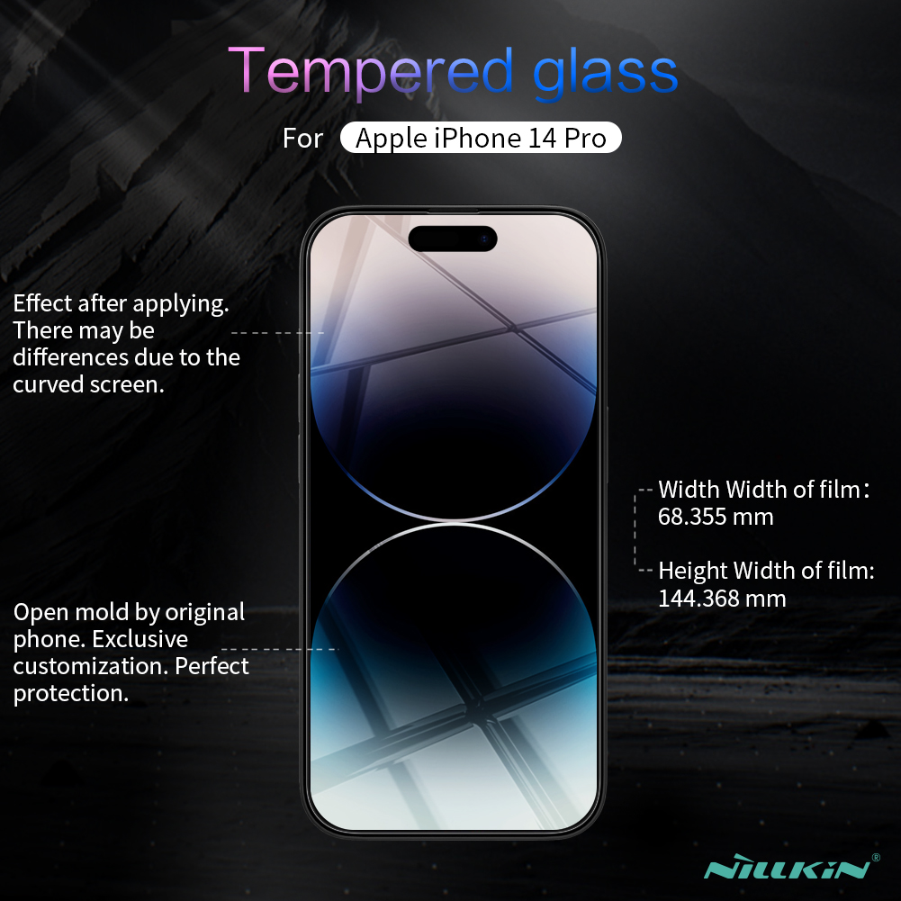 KÍNH CƯỜNG LỰC DÀNH CHO ĐIỆN THOẠI IPHONE 14 PRO NILLKIN H+PRO 0.2mm