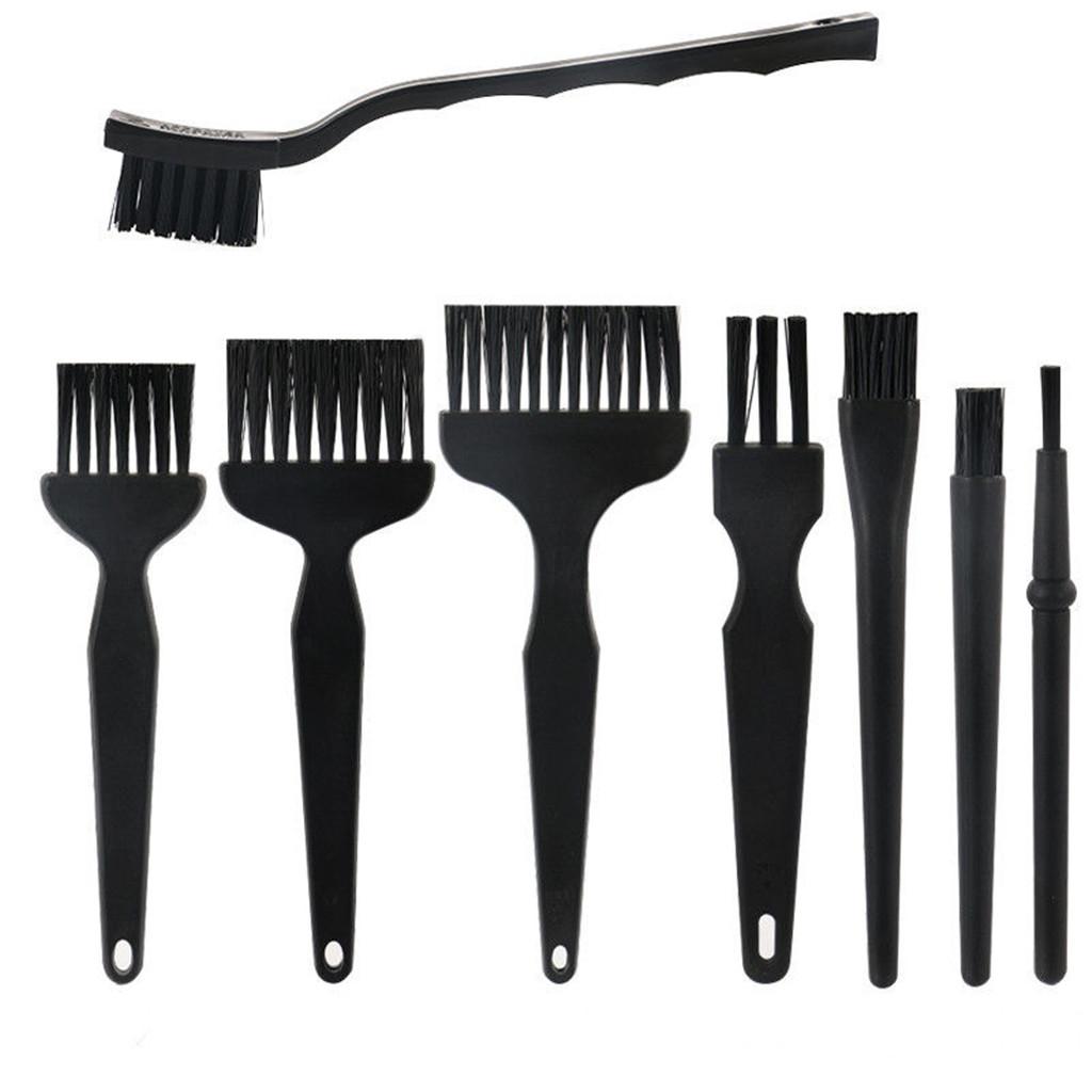 8 in 1   Handle Nylon Anti Static Brushes Cleaning Keyboard Brush