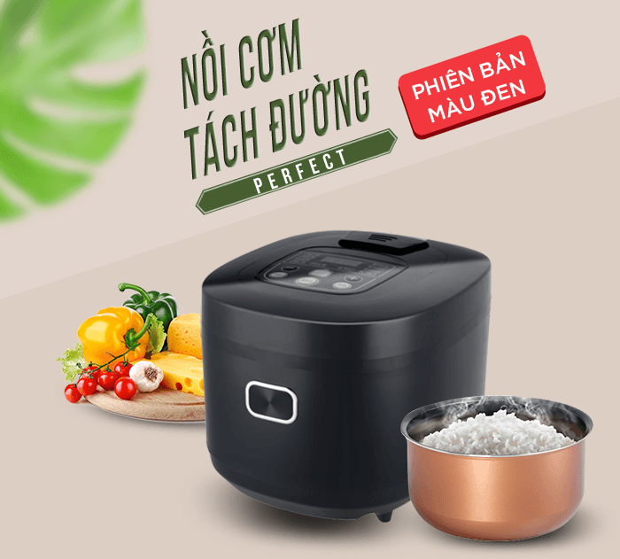 Nồi Cơm Tách Đường Perfect PF-RC869 - Hàng Chính Hãng