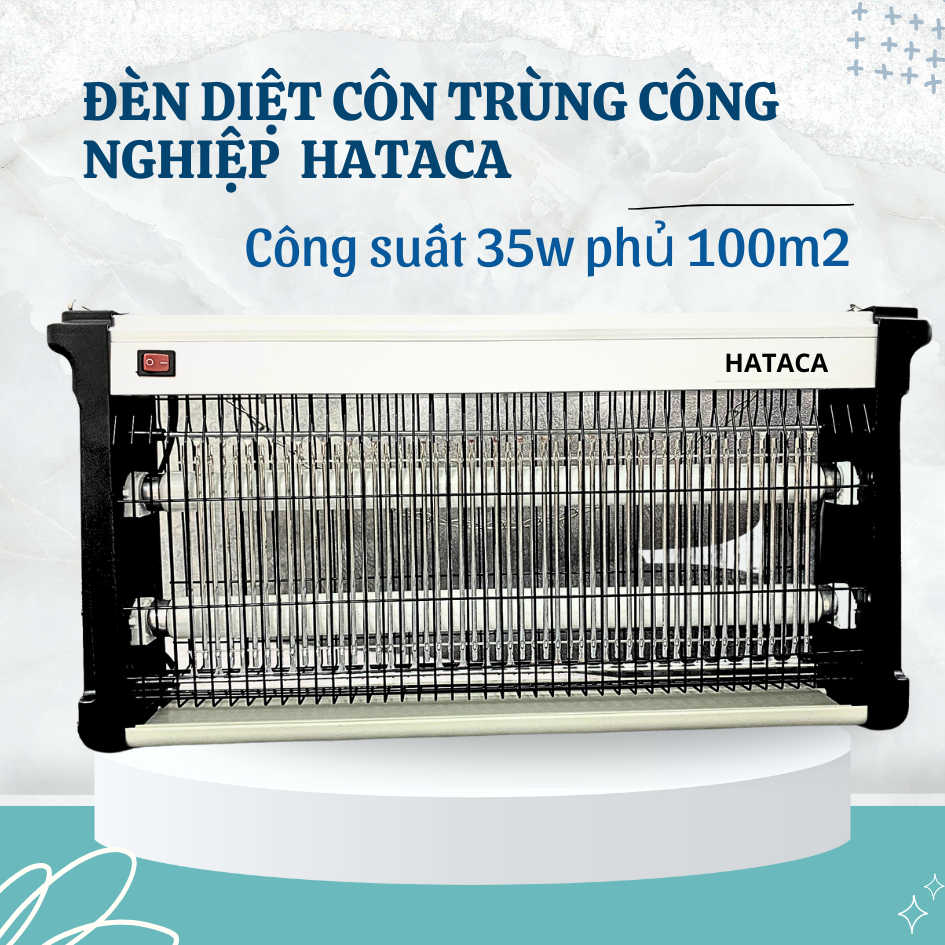 Đèn Diệt Muỗi Côn Trùng Công Nghiệp Con Dơi Model Cn05 Công Suất 35W - Diện Tích 100M2