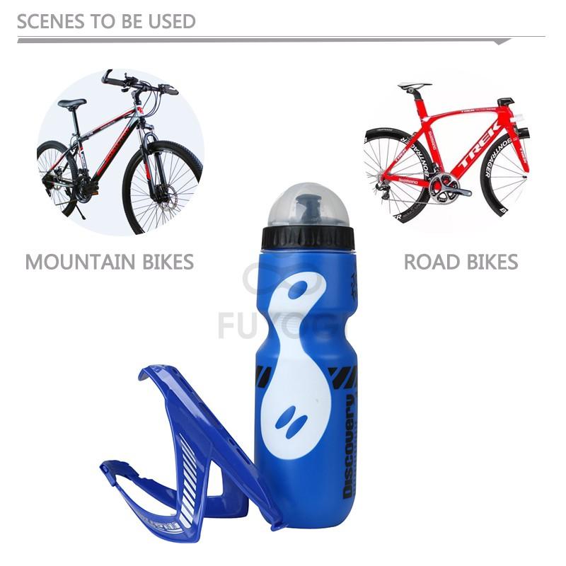 FUYOGI Riding Water Bottle Mountain Bike Carbon Fiber V-Shaped Sports Bottle Cagebike Setriding Accessories