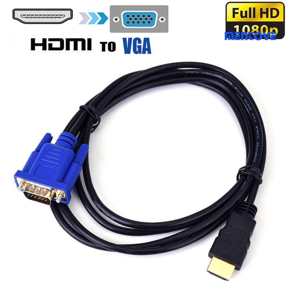 Cáp Kết Nối Hdmi Sang Vga 15pin 1080p Cho Pc Tv