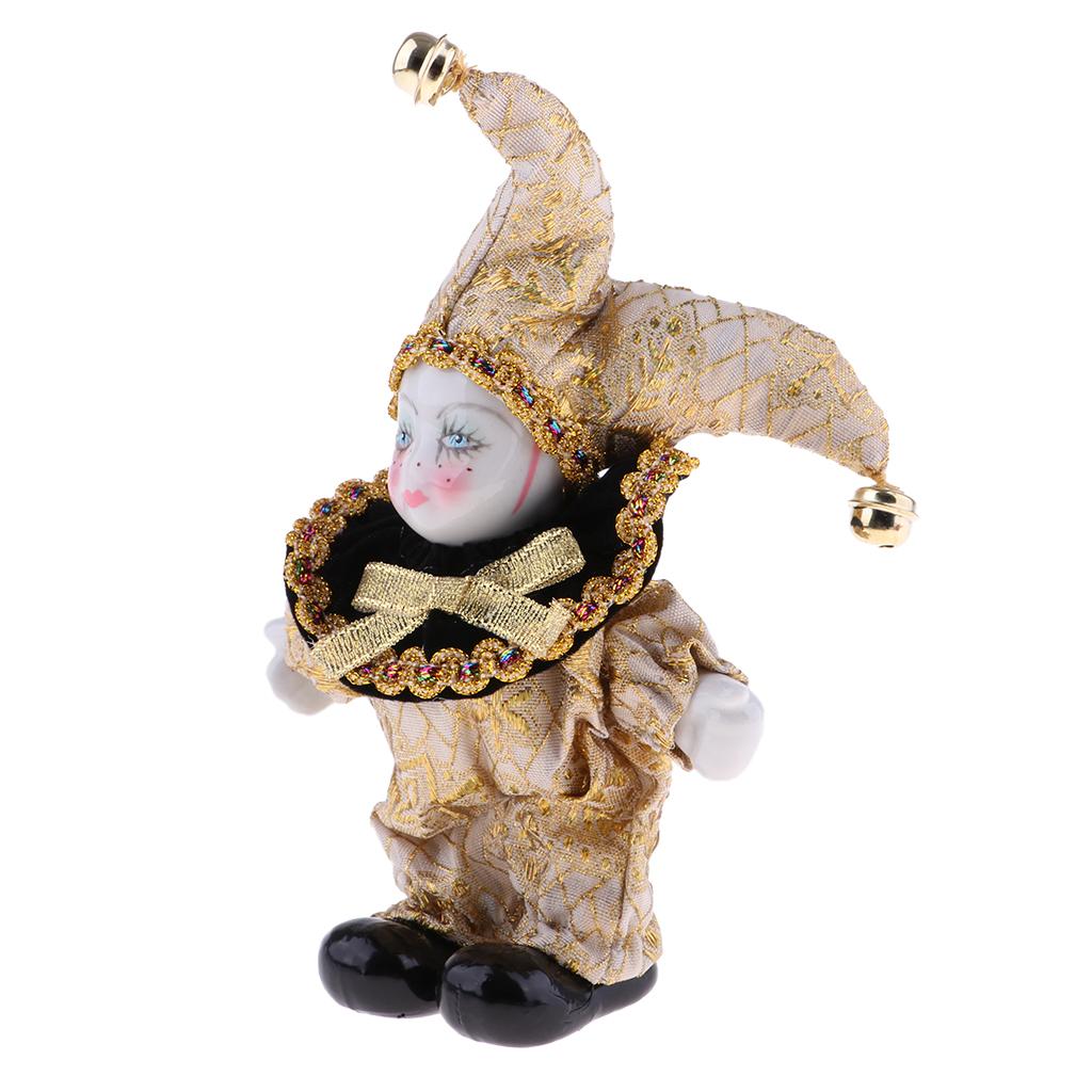 16cm Cute Triangel Doll Italian Porcelain Dolls Love Story Valentine Gifts Home