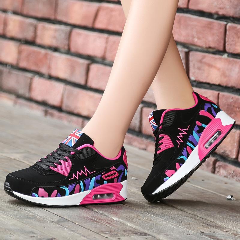 Giày thể thao nữ Mới Giày Thể Thao Sinh Viên phong cách Hàn Quốc giày mềm nhẹ 21043