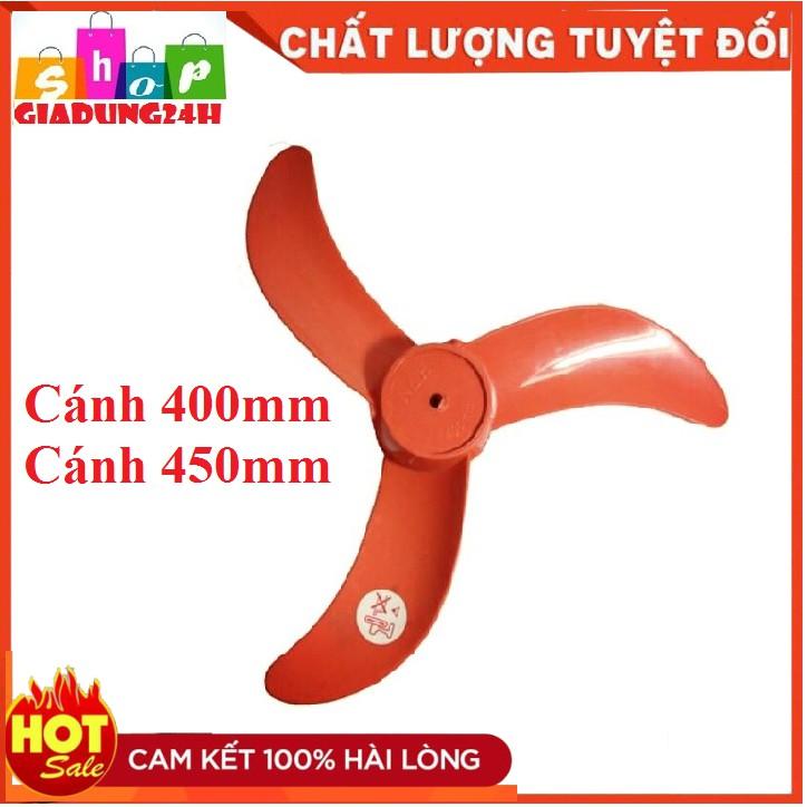 Cánh quạt nhựa màu cam,sải cánh 400mm,450mm