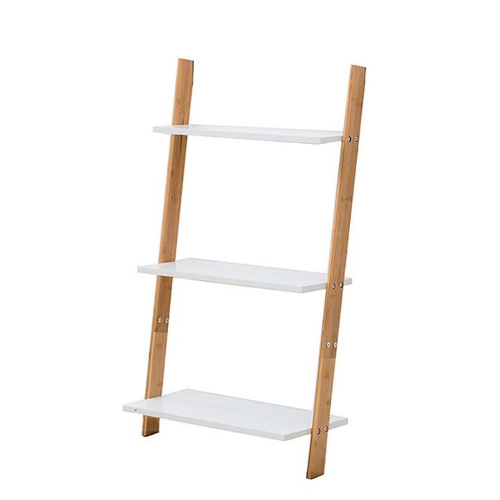 RE0578 Kệ trang trí gỗ 3 tầng - Kệ trang trí 3 tầng - Kệ trang trí hình thang