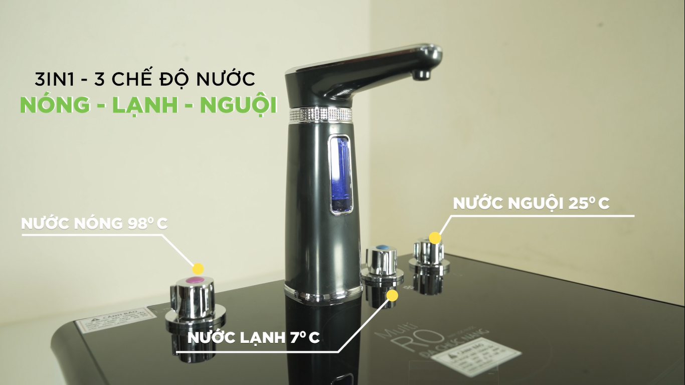 Cây nước Nóng Lạnh Nguội Nano Geyser ECO 7 - Hàng Chính Hãng