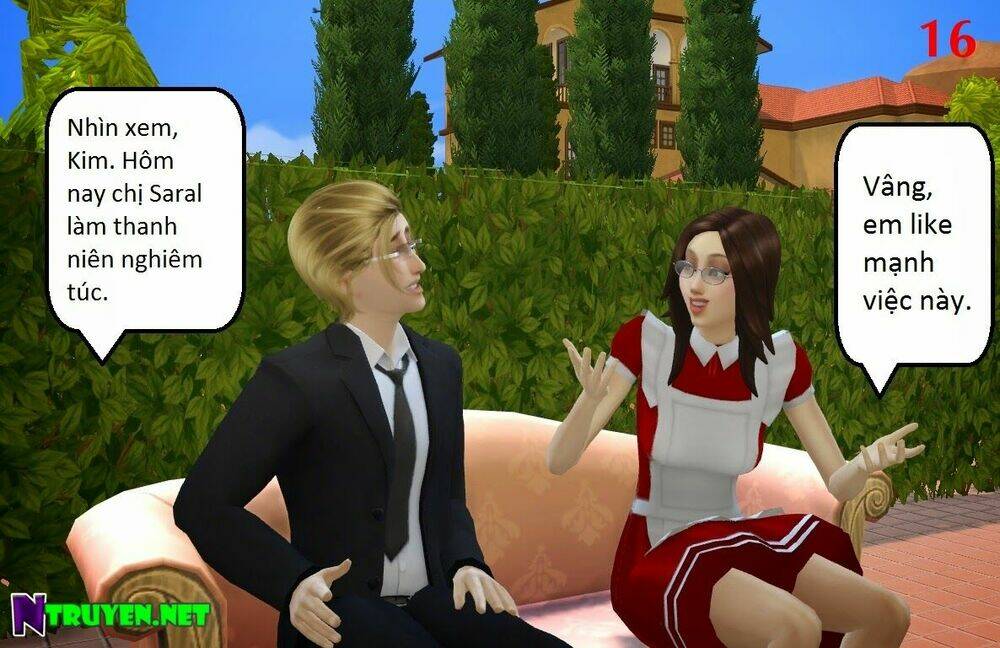 mysterious girl - truyện sims chapter 1 15