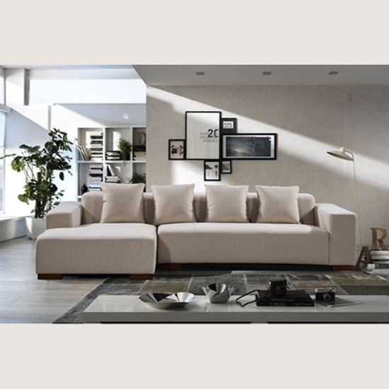 Ghế Sofa Góc L Corner Arni Grey 4 Seats SFG14