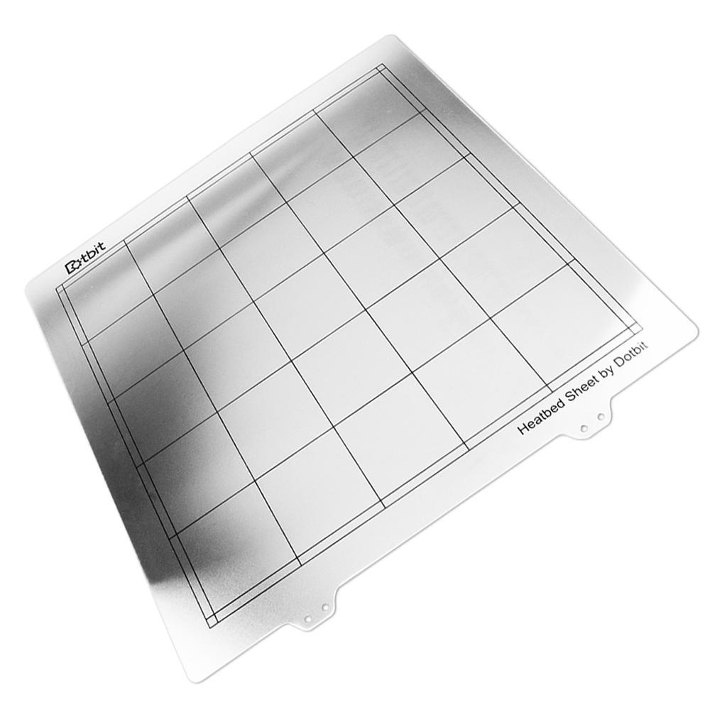 2x 300x300mm Spring Steel Sheet Heat Bed Platform for   Printer