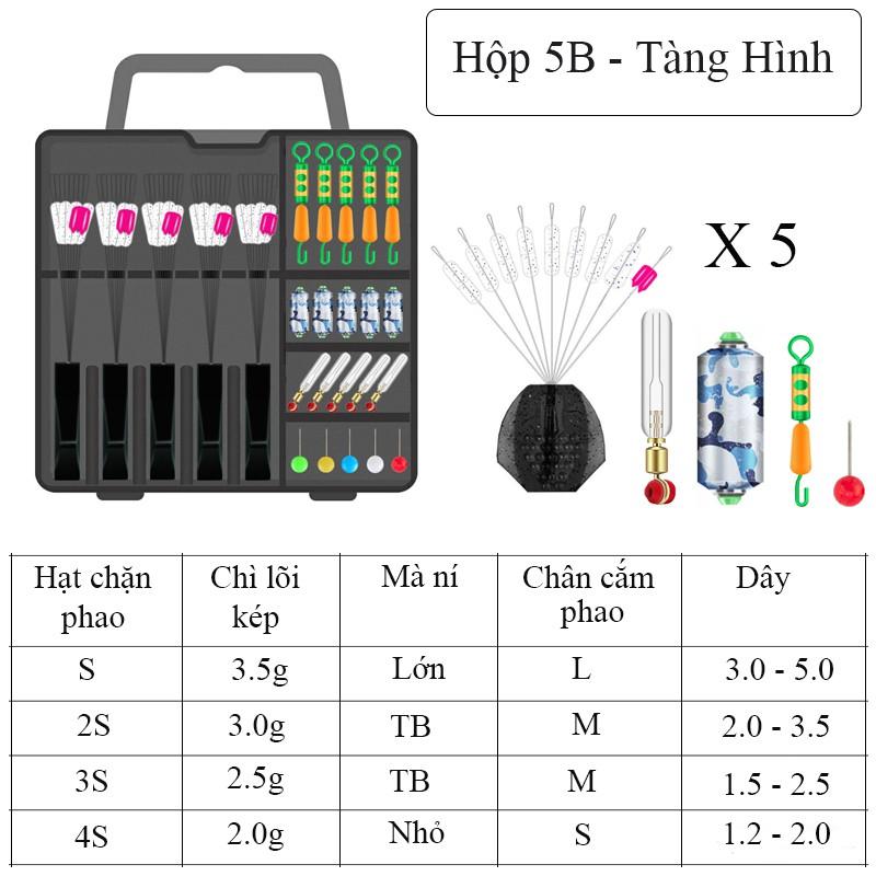 Hộp phụ kiện câu cá làm dây trục câu đài HPK-11