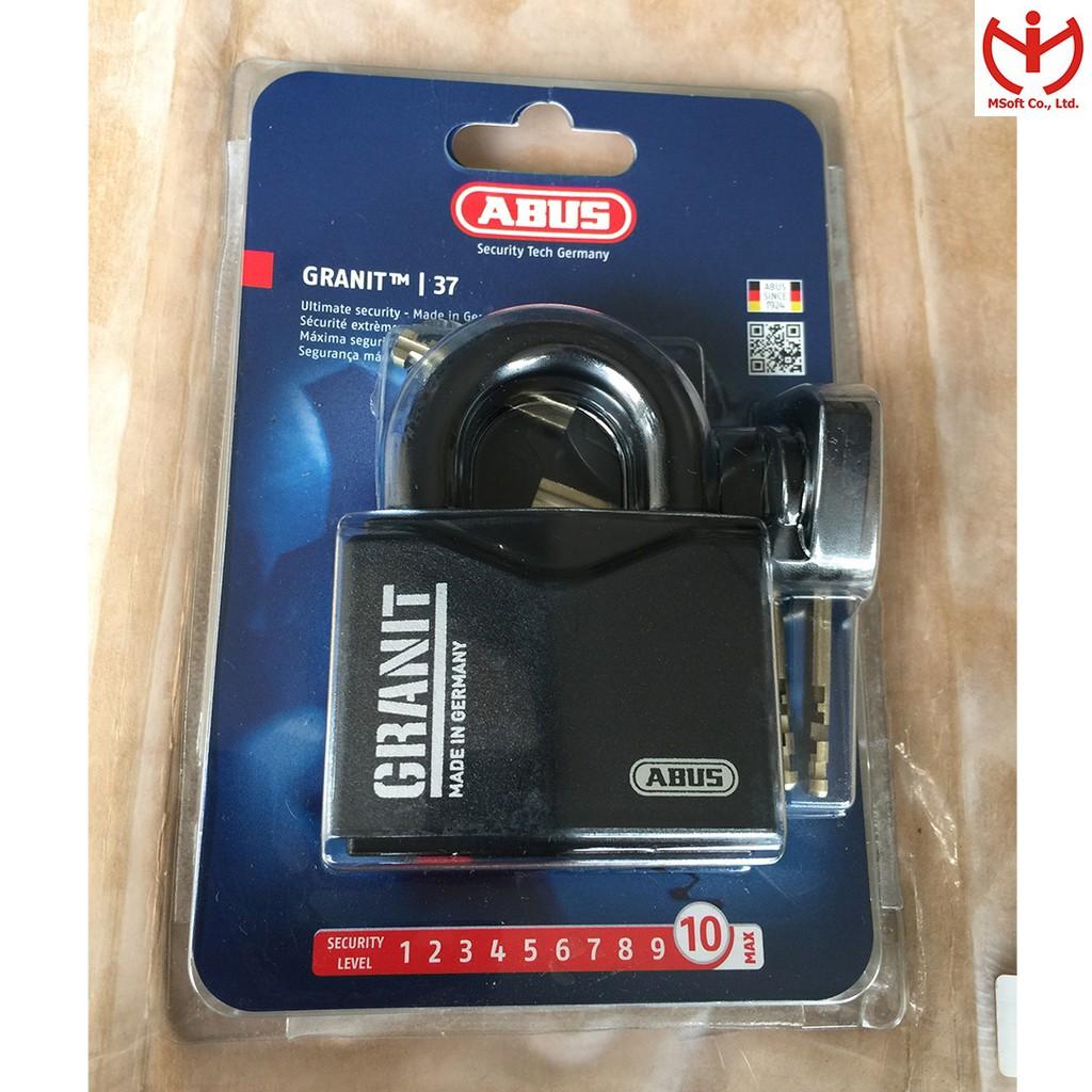 Ổ khóa chống cắt ABUS 37/55 - Dòng GRANIT cao cấp của ABUS chịu mọi thời tiết - MSOFT