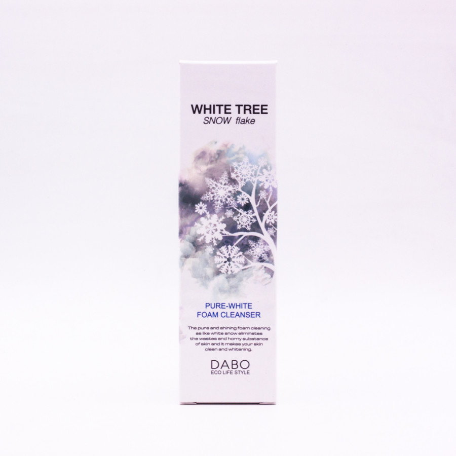 Sữa rửa mặt Cây Tuyết Trắng Dabo Hàn Quốc có hạt Massage Dabo White Tree Snow Flake (150ml)