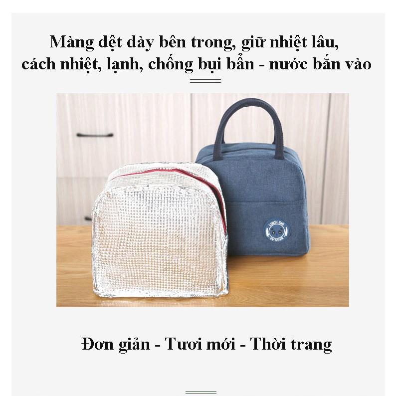 Túi Đựng Hộp Cơm Cao Cấp LUNCHBAG Vải POLYESTER