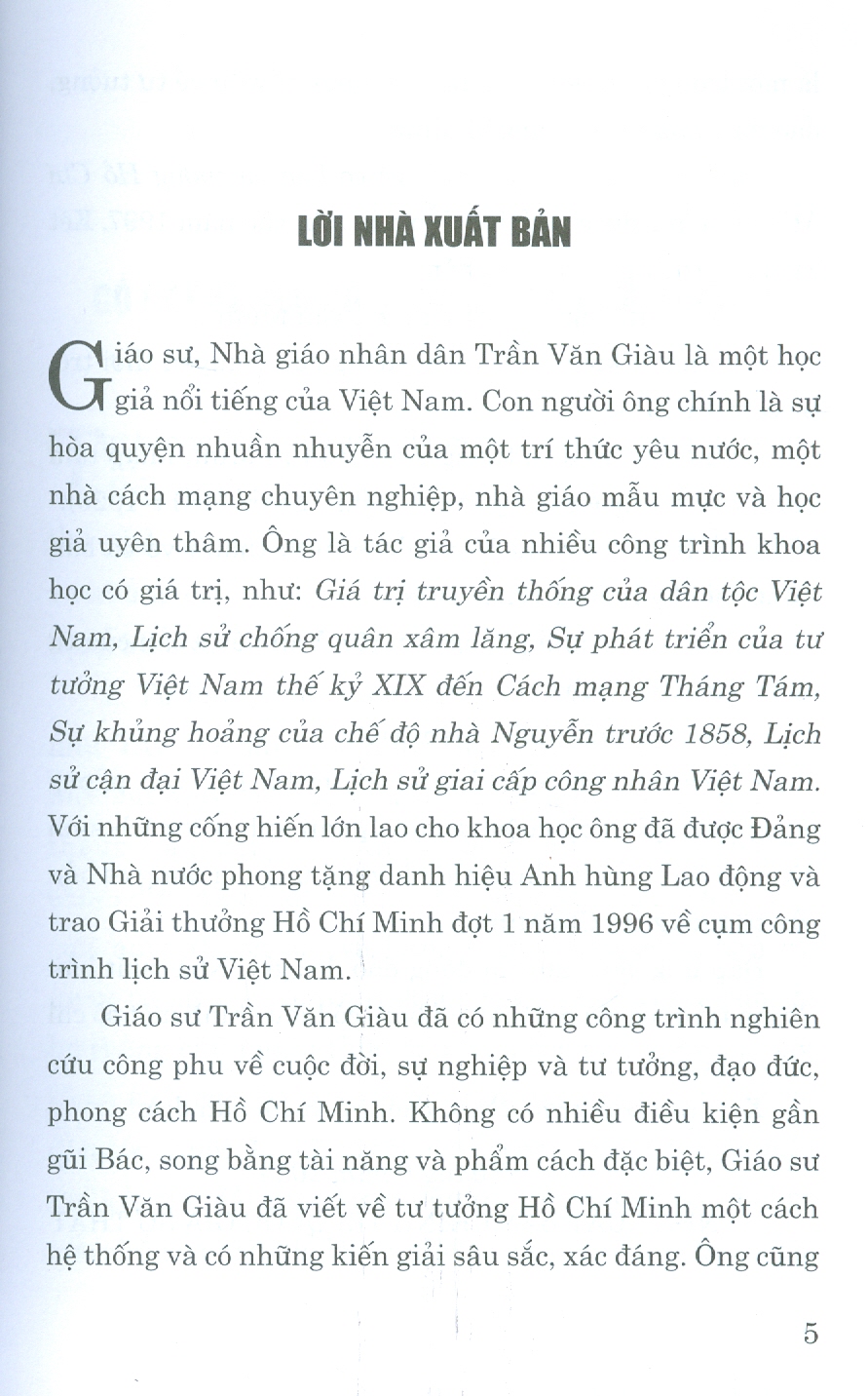 Sự Hình Thành Về Cơ Bản Tư Tưởng Hồ Chí Minh (Xuất bản lần thứ hai, có chỉnh sửa)