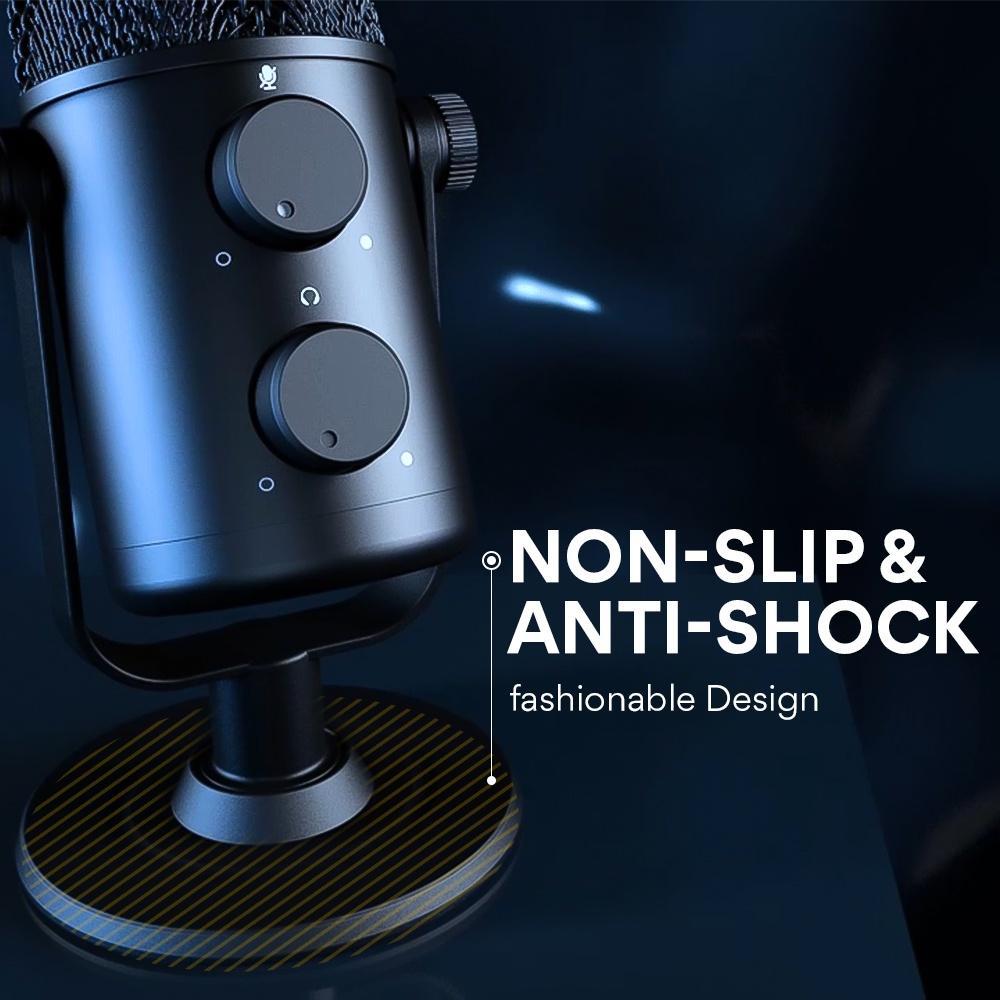 Mic Thu Âm để bàn USB MAONO AU-902 Cho PC Laptop ghi âm điện thoại