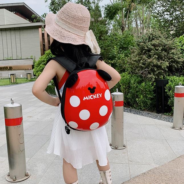Ba Lô Đi Học Cho Bé Mầm Non &amp; Mẫu Giáo 2-6 Tuổi Mẫu Ba lô Trứng Mickey BLT25