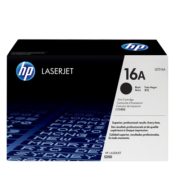 HP 16A Black Original LaserJet Toner Cartridge (Q7516A) - Hàng chính hãng