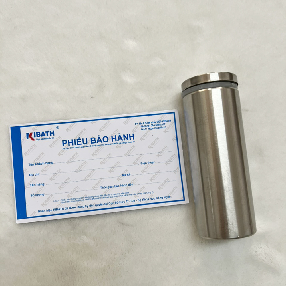 Ốc Chân Kính, Trụ Inox, Ốc Chân Kính Inox, Ốc Cách Tường, Ốc Bắt Kiếng Inox Kibath KB-V017