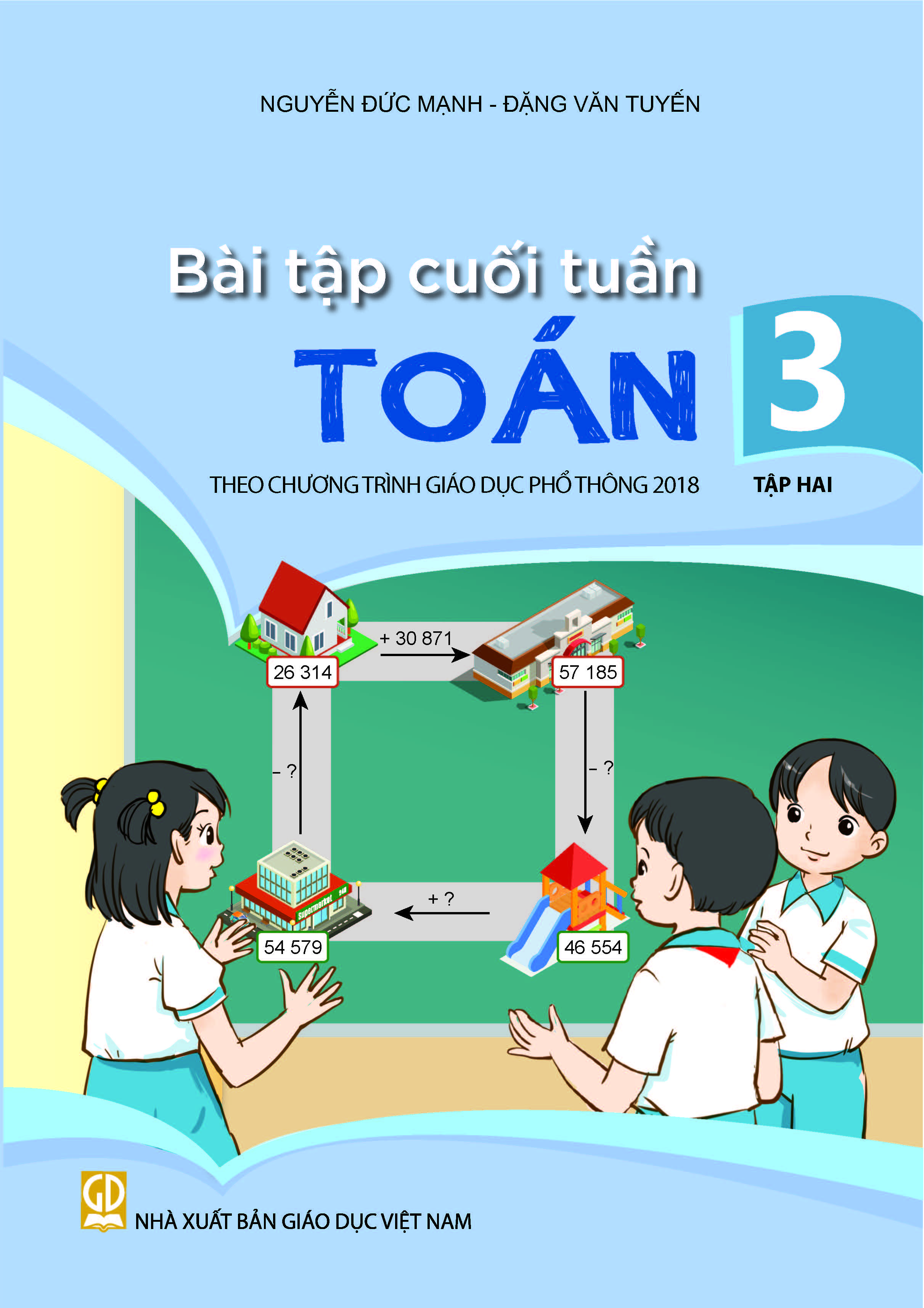Combo Bài Tập Cuối Tuần Toán Lớp 3 Tập 1+2