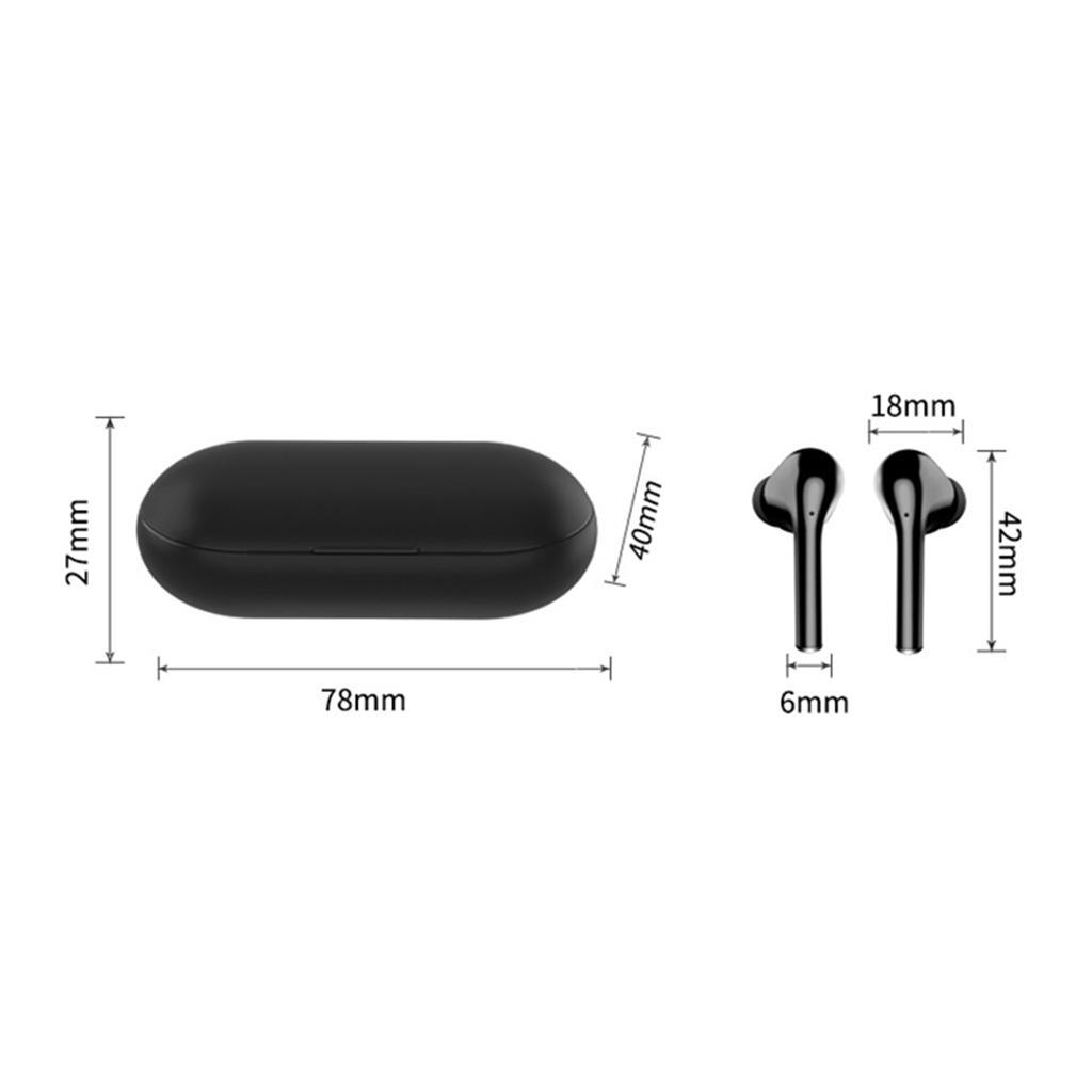Bluetooth 5.0 True Wireless Earbuds Sports Headsets Stereo Headphones