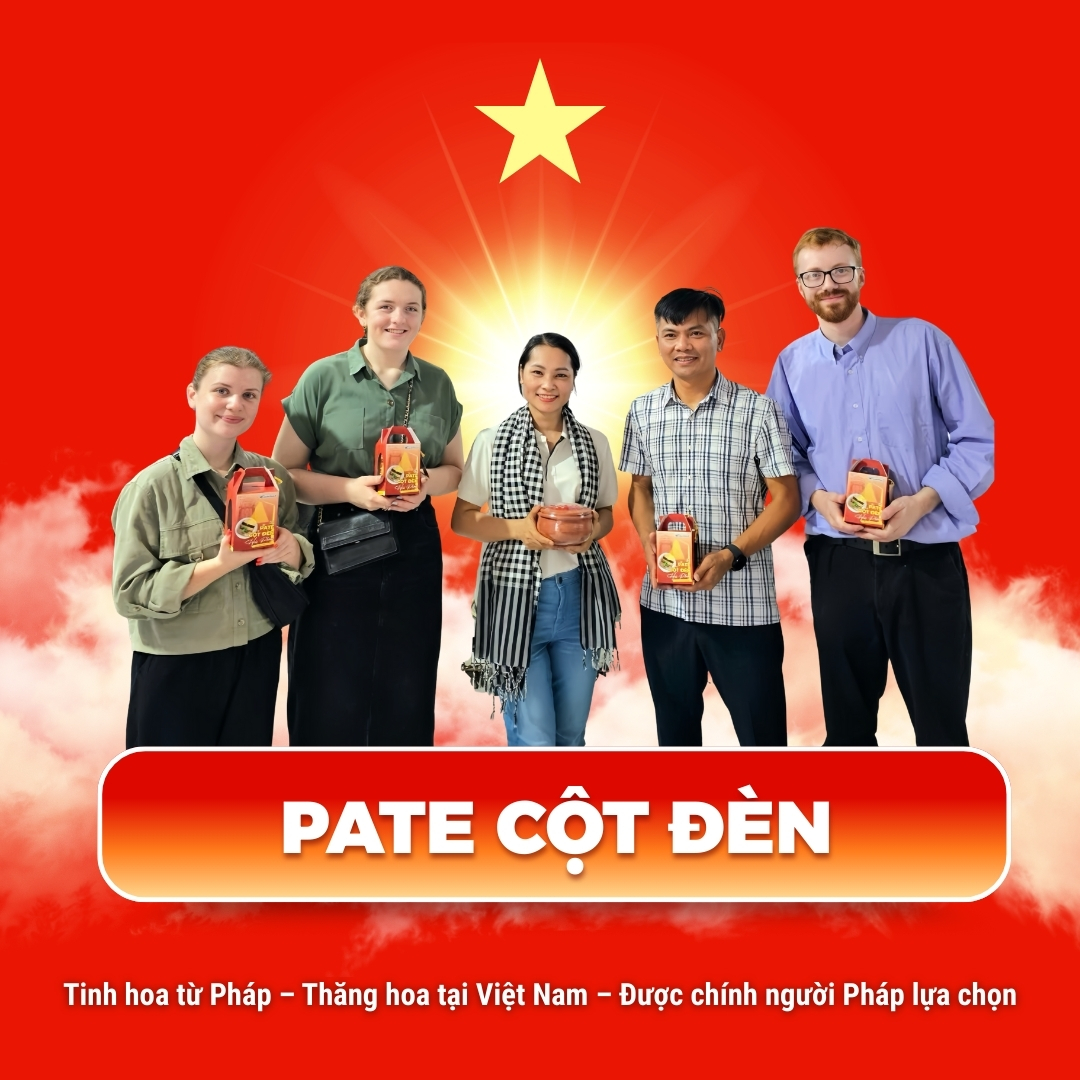Pate Cột Đèn Hải Phòng Sovifood - Pate Lon Thanh Trùng Tiện Lợi, Nhiều Thịt Ít Gan, OCOP 3 Sao - 190G