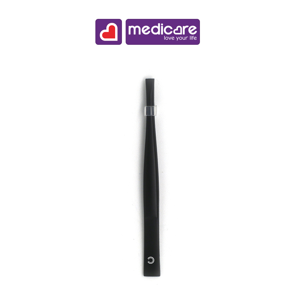 Nhíp bằng Basicare màu đen 1001 8.5cm
