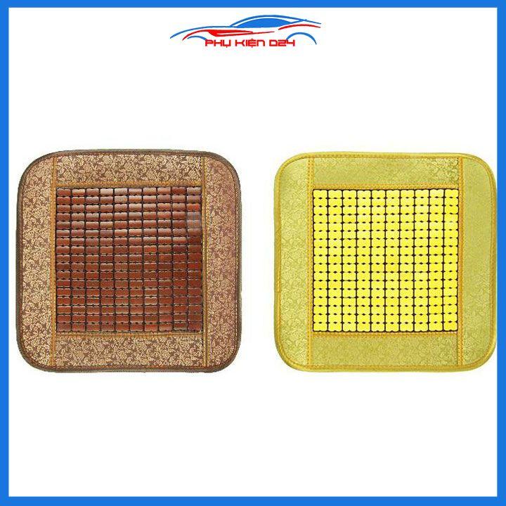 Thảm lót ghế xe ô tô văn phòng lưới trúc thoát khí vuông 45x45cm