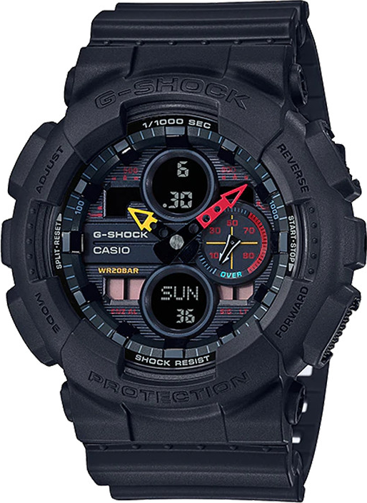 Đồng hồ Casio Nam G-SHOCK GA-140BMC-1ADR - Đỏ Vàng