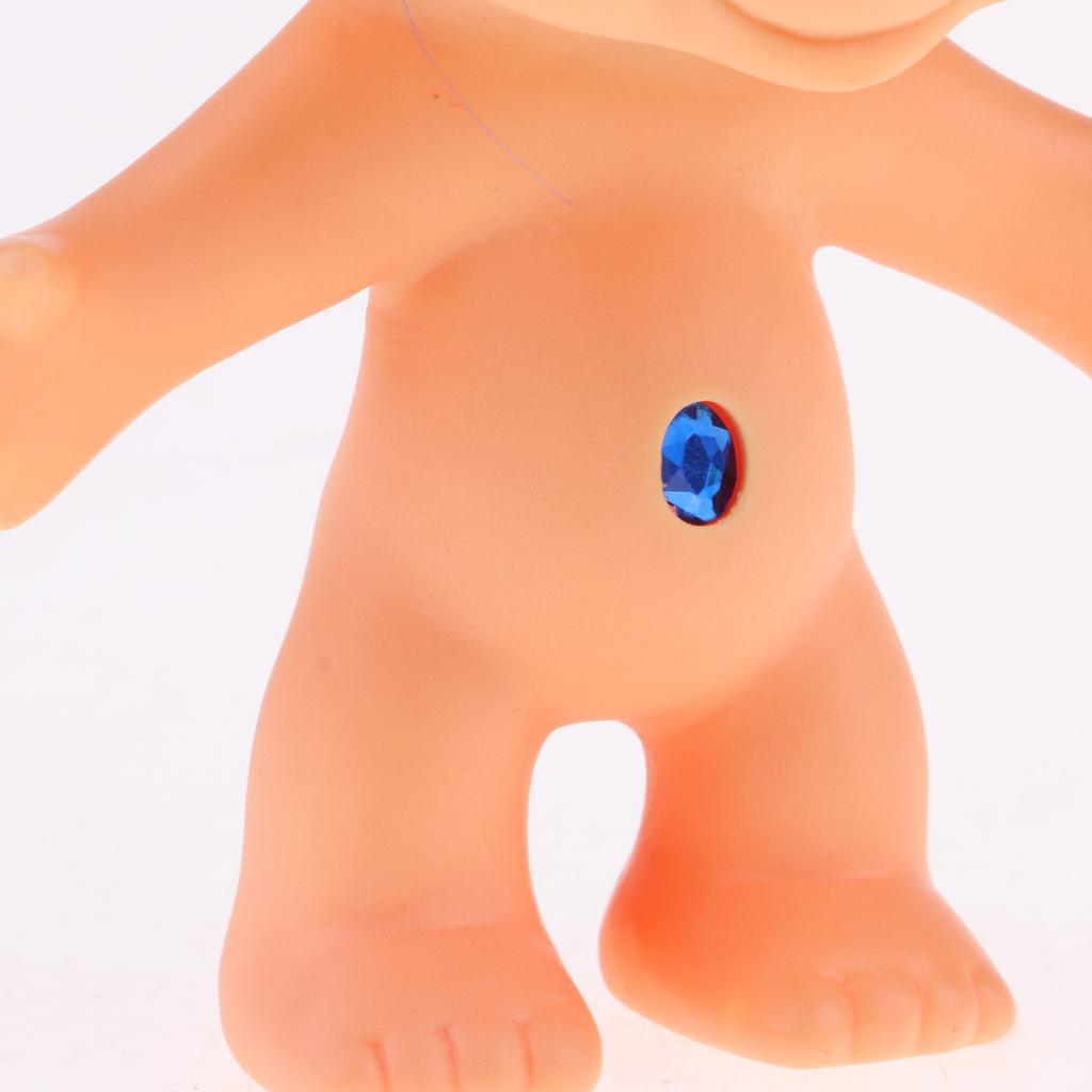 Dollhouse Miniature Nude Troll Doll Leprocauns Figures Kid School Project #B