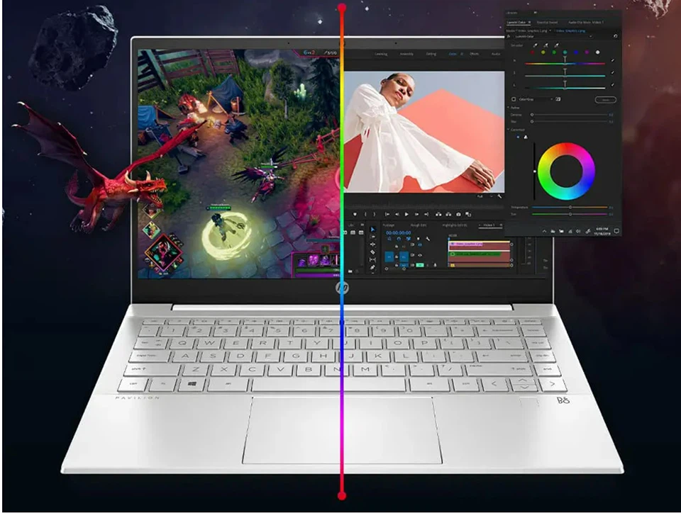 Máy Tính Xách Tay Laptop HP Pavilion 14-DV2032TU - Hàng Chính Hãng