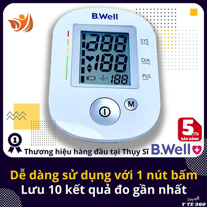 Máy Đo Huyết Áp Điện Tử Bắp Tay B Well PRO 35 | Sản Xuất Tại Thụy Sĩ