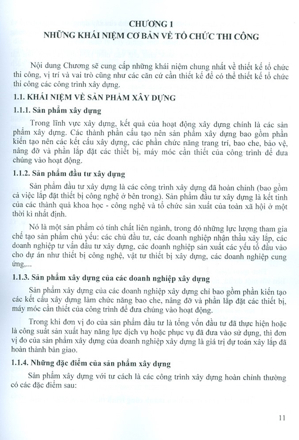 Giáo Trình Tổ Chức Thi Công Công Trình Xây Dựng