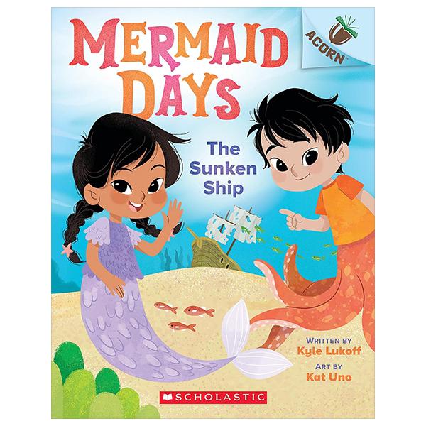 Sách ngoại văn: Mermaid Days - Book 1 - The Sunken Ship