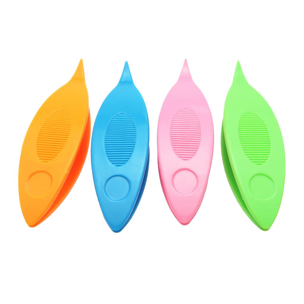 7Pcs Colorful Plastic Tatting Lacemaking Shuttle Tools 6.5 x 2.2cm
