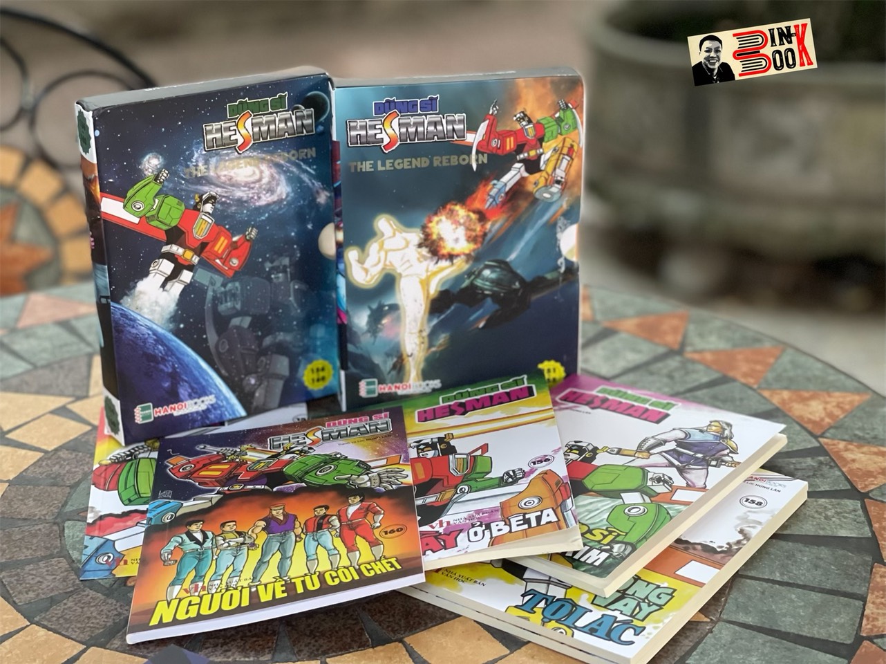 BOXSET 31: COMBO 5 TẬP DŨNG SĨ HESMAN -Hùng Lân -Hanoibooks - NXB Dân Trí