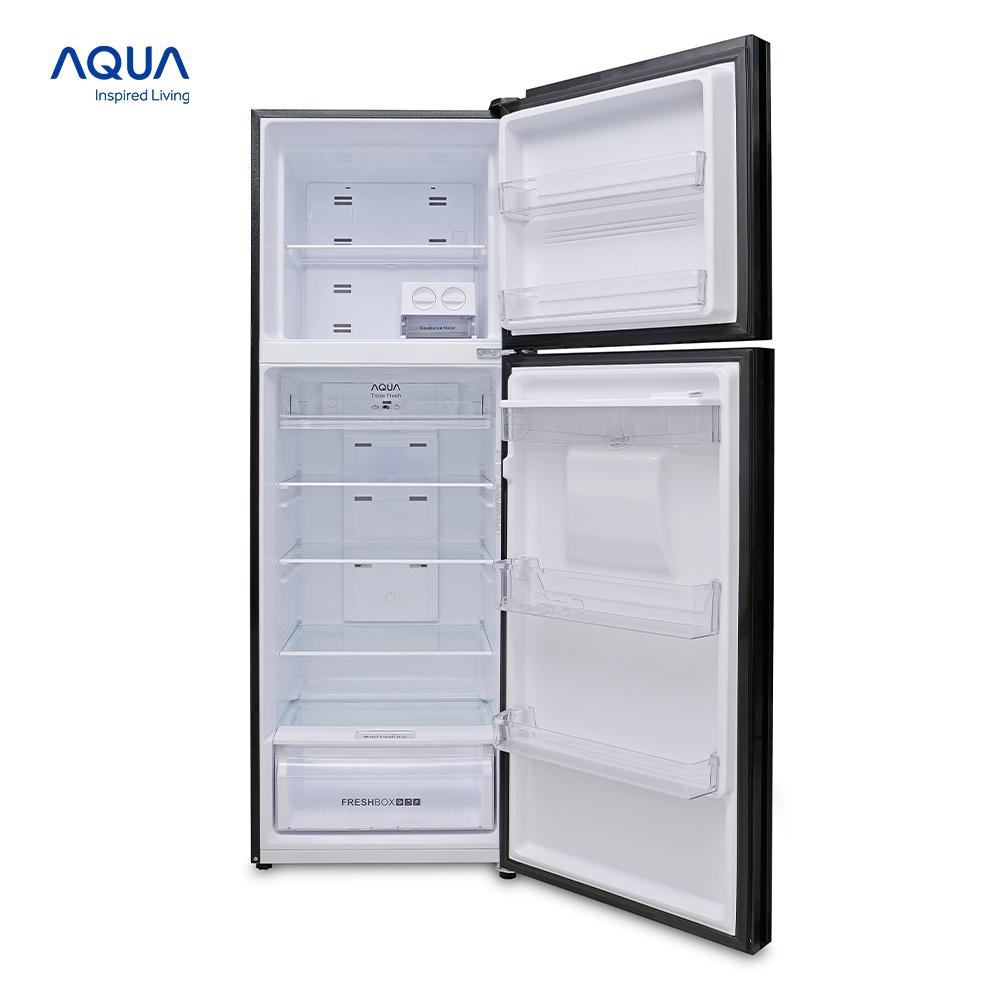 Tủ lạnh ngăn đông trên Aqua 347 Lít AQR-T389FA(WGB) - Hàng chính hãng - Chỉ giao HCM, Hà Nội, Đà Nẵng, Hải Phòng, Bình Dương, Đồng Nai, Cần Thơ