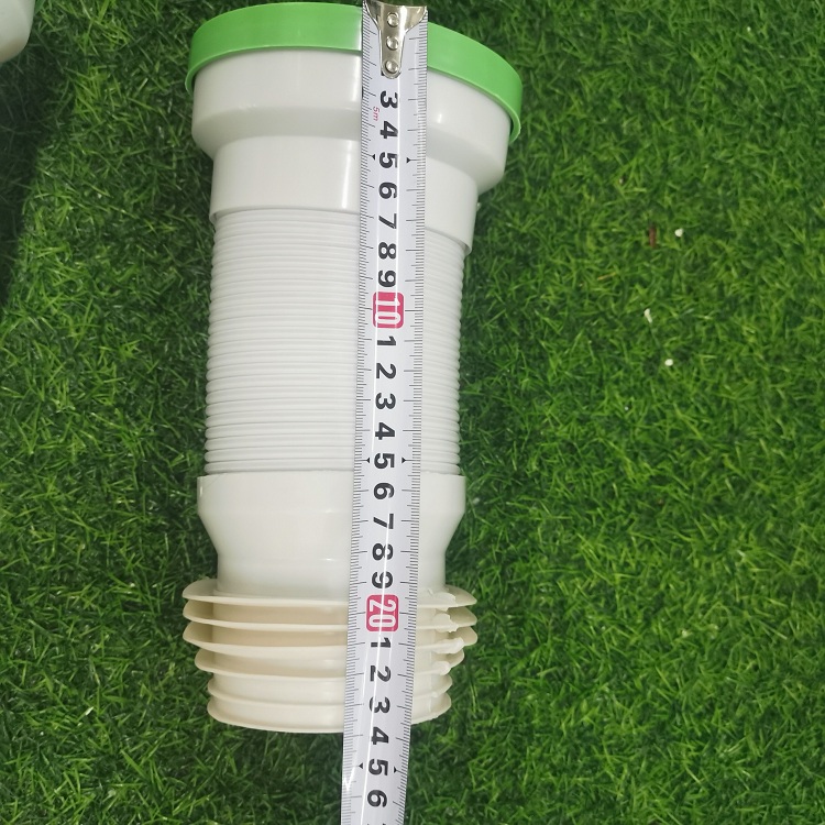 Phụ kiện thoát bệt thoát tường- Đầu ống nối ống thoát nước bồn cầu co kéo linh hoạt chống hôi, chống rò rỉ nước
