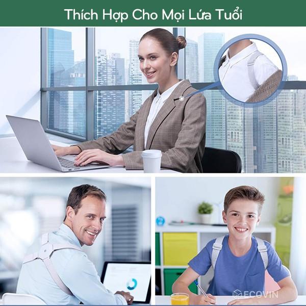 Đai Chống Gù Lưng Rung Cao Cấp, Đai Đeo Chống Gù Lưng Trẻ Em GL470