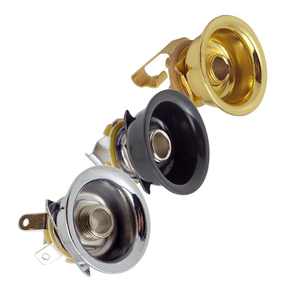 1/4'' Gold Stereo Output   Socket for  Guitar Parts Accessories