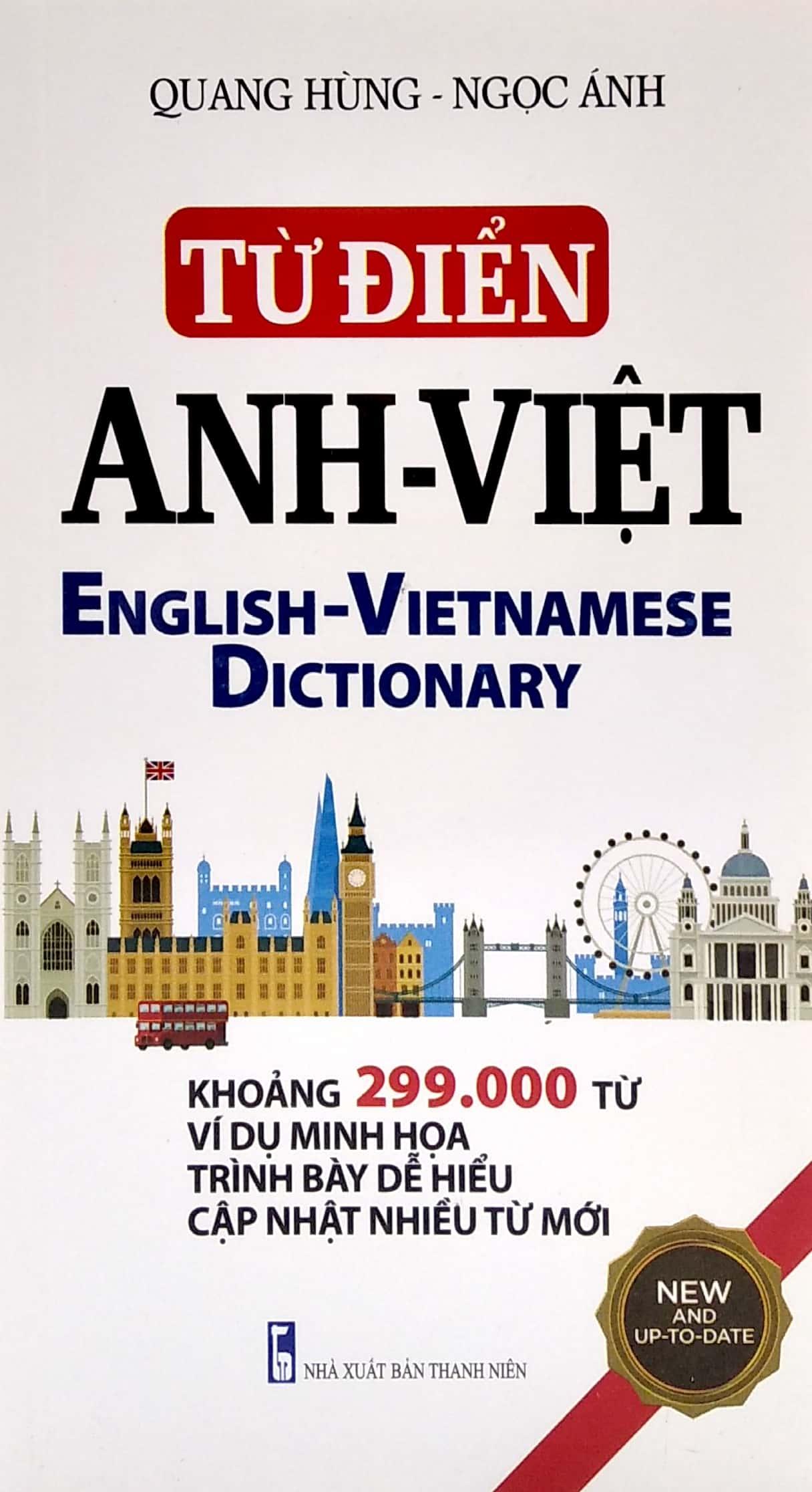 Từ Điển Anh - Việt Khoảng 299.000 Từ