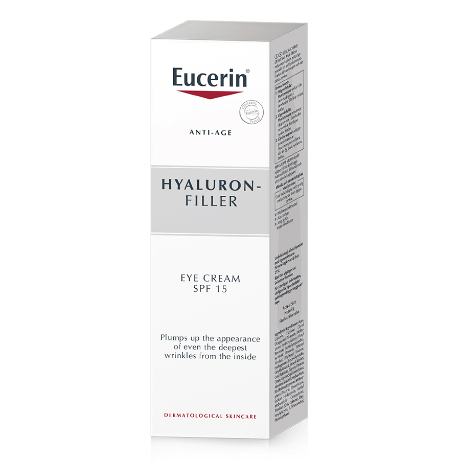 Kem Dưỡng Ngăn Ngừa Lão Hóa Vùng Mắt Eucerin Anti-Age Hyaluron Filler Eye Treatment